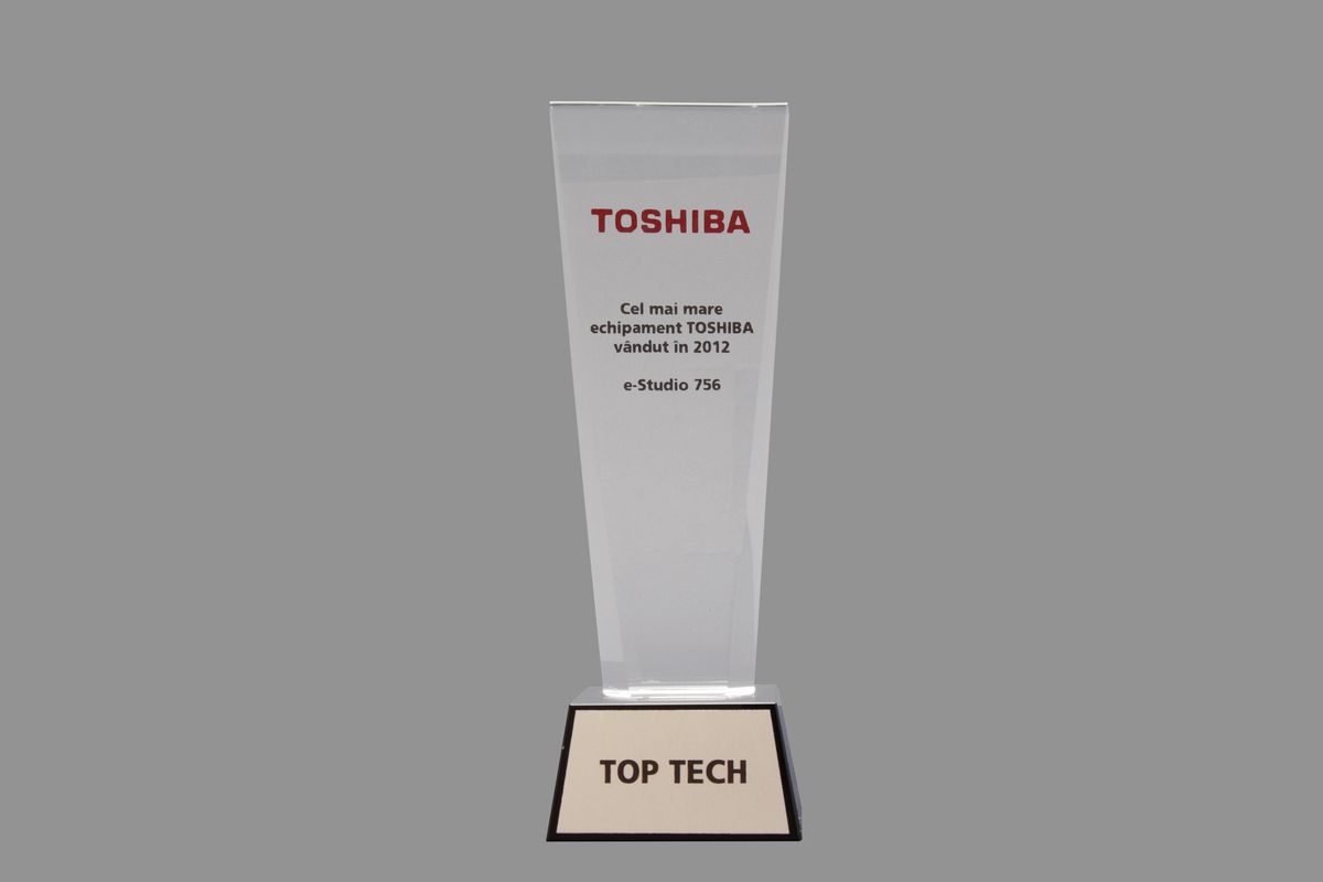TopTech - Cel mai mare echipament Toshiba vandut in 2012